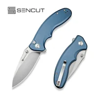 Noże - Nóż składany Sencut Cybrix Blue Aluminium, Satin 9Cr18MoV (S23098A-4) - miniaturka - grafika 1