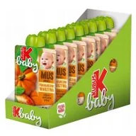 Desery dla dzieci - Kubuś Baby Mus po 5 miesiącu jabłko-marchew-dynia zgrzewka 9 x 100 g - miniaturka - grafika 1