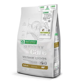 NATURES PROTECTION Superior Care White Dogs Adult 1,5kg - Sucha karma dla psów - miniaturka - grafika 2
