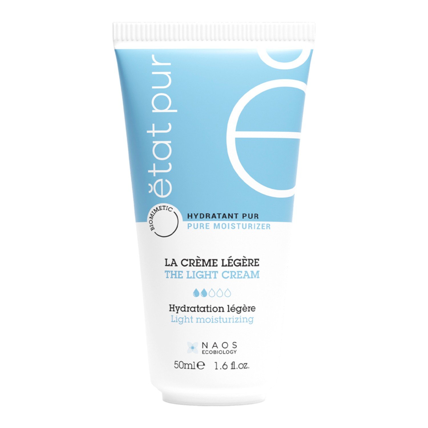 Etat Pur The Light Cream Nawilżający lekki krem do twarzy i szyi