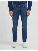 Spodnie męskie - Męskie spodnie jeansowe dopasowane Lee LUKE W32 L32 - miniaturka - grafika 1