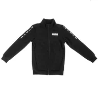 Bluzy męskie - Bluza męska Puma Tape FZ czarna 67401601-S - miniaturka - grafika 1