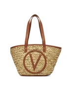 Torebki damskie - Valentino Torebka Samuela VBG90O02 Beżowy - miniaturka - grafika 1