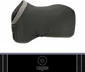 Derki dla konia - Eskadron Derka osuszająca JERSEY FAUXFUR Essence 2022 - darkolive - miniaturka - grafika 1