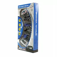 Samochody i pojazdy dla dzieci - Policja Zestaw Samochodów Resoraki 6Szt - miniaturka - grafika 1