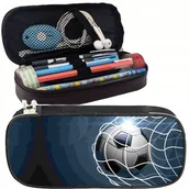 Piórniki - PIÓRNIK TUBA SZKOLNY SASZETKA FOOTBALL PIŁKA NOŻNA DLA CHŁOPCA - miniaturka - grafika 1