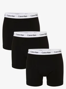 Calvin Klein Obcisłe bokserki pakowane po 3 szt. Mężczyźni Dżersej czarny jednolity, S - Majtki męskie - miniaturka - grafika 1
