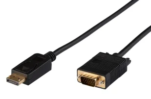 Kabel MicroConnect DisplayPort VGA 0.50m DP-VGA-MM-050 - Kable - miniaturka - grafika 2