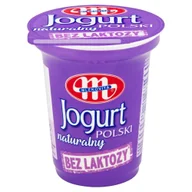 Zdrowa żywność - Mlekovita Jogurt Naturalny Polski bez laktozy 350g - Mlekovita - miniaturka - grafika 1