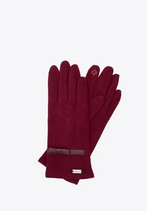 Damskie rękawiczki z kokardką uniwersalny - Rękawiczki Damskie rękawiczki z kokardką uniwersalny - Rękawiczki - miniaturka - grafika 1