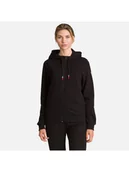 Bluzy damskie - Bluza Rossignol W Logo Sweat Fz Hood Fl czarny 2XS - miniaturka - grafika 1