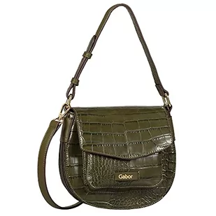 Gabor Damska torba Livia Saddle bag, rozmiar uniwersalny, CROCO Khaki - jeden rozmiar - Torebki damskie - miniaturka - grafika 1