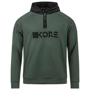 HEAD Męska bluza z kapturem Kore Tech, Thyme, XXL - Bluzy męskie - miniaturka - grafika 1