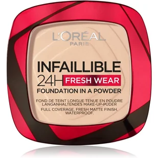 Loreal Paris Infaillible Fresh Wear 24h podkład w pudrze odcień 20 Ivory 9 g - Podkłady do twarzy - miniaturka - grafika 1