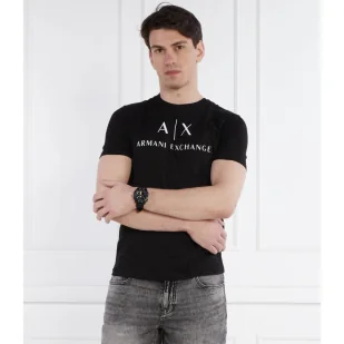 Armani Exchange T-shirt | Slim Fit - Koszulki męskie - miniaturka - grafika 1