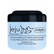 Peelingi do ciała - Ziaja JEJU Cukrowy peeling do ciała w czarne kropki 200 ml 18797 - miniaturka - grafika 1