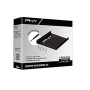 Adaptery i przejściówki - PNY Technologies Europe SSD Upgrade Kit adapter 3.5 do 2.5 kabel SATA3 Acronis True Image HD - miniaturka - grafika 1
