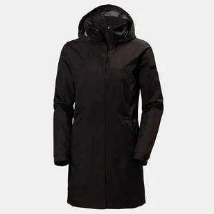 Damska Kurtka przejściowa HELLY HANSEN W ADEN LONG COAT 62648_990 – Czarny - Kurtki damskie - miniaturka - grafika 1