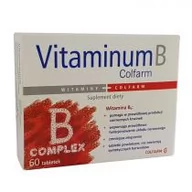Witaminy i minerały - Colfarm Vitaminum B Complex Suplement diety 60 kaps. - miniaturka - grafika 1