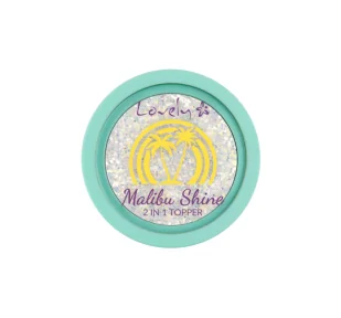 LOVELY MALIBU SHINE GLITTEROWY TOPPER 2W1 DO TWARZY I CIAŁA 1 - Cienie do powiek - miniaturka - grafika 1