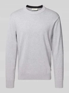 Sweter o kroju regular fit z czystej bawełny - Swetry męskie - miniaturka - grafika 1