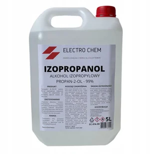 Alkohol Izopropylowy Izopropanol Ipa 99 5L - Chemia warsztatowa - miniaturka - grafika 1