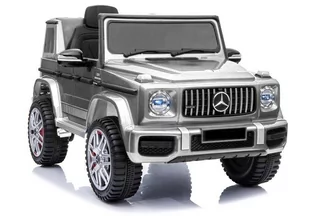 LEAN CARS Auto na akumulator Mercedes G63 Srebrny Lakier LT-4181-0 - Pojazdy elektryczne dla dzieci - miniaturka - grafika 2