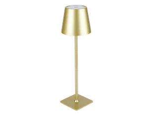 Lampa stołowa 3.5W 400lm CCT LED LINE TAZA 2x2000mAh 4in1 złota - Lampy stojące - miniaturka - grafika 1