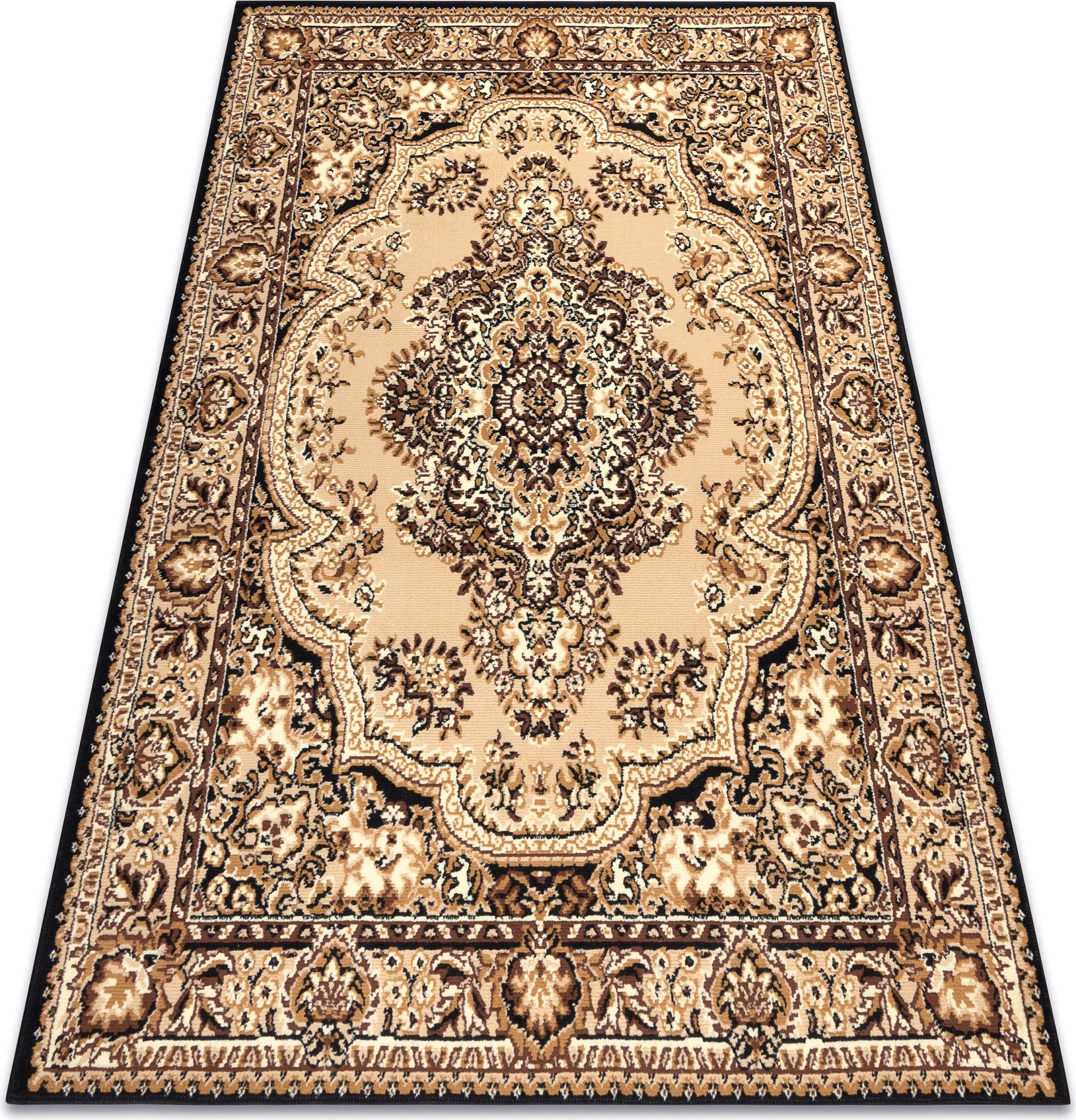 Dywan BCF Morad WIOSNA Ornament, klasyczny - beż beżowy 240x340 cm