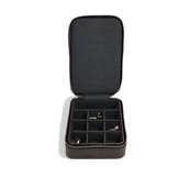 Pudełka i szkatułki - Stackers Etui podróżne na spinki  brązowe - miniaturka - grafika 1