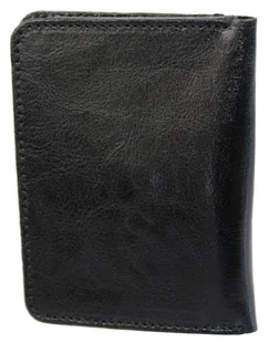 Etui Na Karty Dokumenty PolskaGalanteria Duże CZARNY Skóra Naturalna Pionowe z Miejscem Na Bilon MOTYW KARABIN 12 x 9 [cm] - Etui na dokumenty i karty - miniaturka - grafika 5