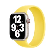 Akcesoria do smartwatchy - Apple Opaska APPLE WATCH STRAP SOLO SILIKONOWY PASEK DO APPLE WATCH MQW73ZM/A 44MM/45MM/46MM/49MM SIZE 8 CANARY YELLOW ORYGINALNA PLOMBA - miniaturka - grafika 1