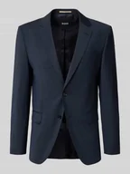 Marynarki męskie - Marynarka do garnituru o kroju slim fit z mieszanki żywej wełny model ‘HUGE’ - miniaturka - grafika 1