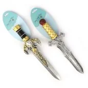 Zabawki militarne - Piankowy miecz rycerza 33cm MIX Robe - miniaturka - grafika 1