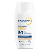 Balsamy i kremy do opalania - Bioderma Photoderm XDefense, ultralekki fluid o działaniu detoksykującym, kolor 01, SPF 50+, 40 ml - miniaturka - grafika 1