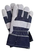 Rękawice robocze - Rękawice SKÓRA BYDLĘCA, DWOINA, JEANS RB - miniaturka - grafika 1
