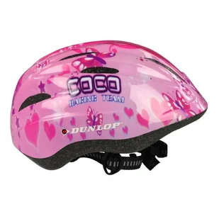 DUNLOP Kask dziecięcy (Różowy) 10_20486 - Kaski rowerowe - miniaturka - grafika 1