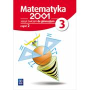 Podręczniki dla szkół podstawowych - Matematyka 2001 3 Zeszyt ćwiczeń, część 2. Klasa 3 Gimnazjum Matematyka - Praca zbiorowa - miniaturka - grafika 1