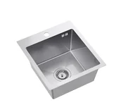 Zlewozmywaki - Quadron Luke 90 ZH4045BS Stalowy - miniaturka - grafika 1