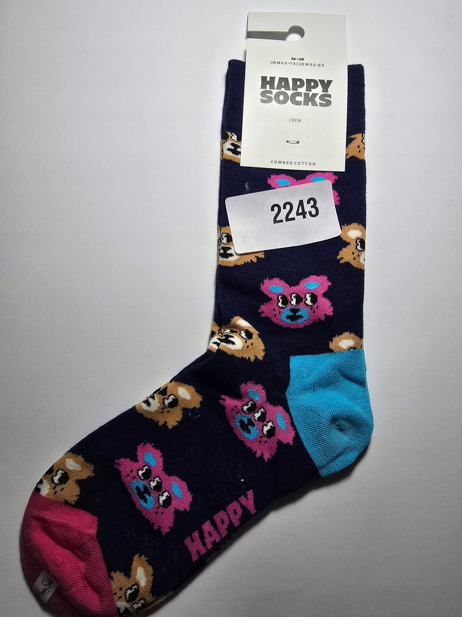 Kolorowe skarpety Happy Socks unisex rozmiar 36-40 (2243)