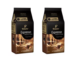Tchibo, kawa ziarnista Espresso Milano Style, 2 x 1kg - Kawa - miniaturka - grafika 1