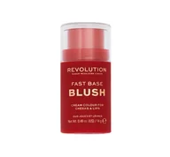 Róże do policzków - MAKEUP REVOLUTION FAST BASE BLUSH RÓŻ DO POLICZKÓW I UST W SZTYFCIE SPICE 14G - miniaturka - grafika 1