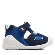 Buty dla chłopców - Sandały Biomecanics 242186 A Niebieski - miniaturka - grafika 1
