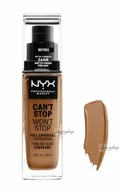 Podkłady do twarzy - NYX Professional Makeup - CAN''T STOP WON''T STOP - FULL COVERAGE FOUNDATION - Podkład do twarzy - NUTMEG - miniaturka - grafika 1