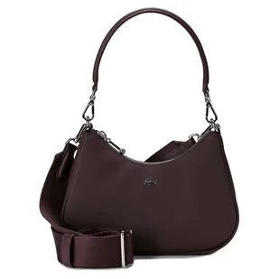 Lacoste Core Essentials Daily City Torba na ramię 23 cm czerwony - Torebki damskie - miniaturka - grafika 1