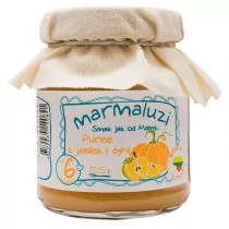 Puree z jabłek i dyni 125 g Marmaluzi M0014-CCBD-68736 - Desery dla dzieci - miniaturka - grafika 1