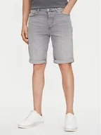 Spodenki męskie - HUGO Szorty jeansowe 50537720 Szary Slim Fit - miniaturka - grafika 1
