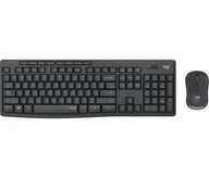 Klawiatury - Logitech MK295 Silent Wireless Combo klawiatura RF Wireless QWERTZ Czeski Grafitowy - miniaturka - grafika 1