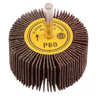 Topex Grupa sp. z o.o. S.K. Ściernica listkowa trzpieniowa 60x30mm K80 55H759 - Narzędzia warsztatowe - miniaturka - grafika 1