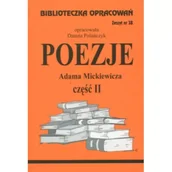 Pomoce naukowe - Poezje Adama Mickiewicza. Część II. Biblioteczka opracowań. Zeszyt nr 38 - miniaturka - grafika 1